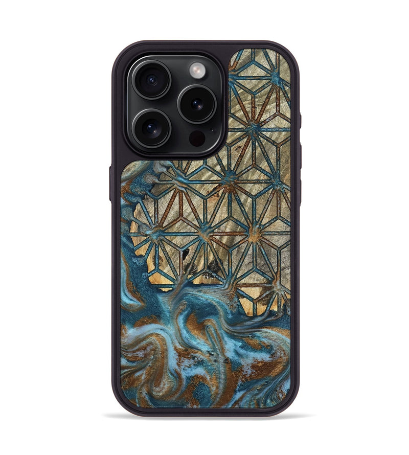 iPhone 15 Pro Wood Phone Case - Karyme (Pattern, 801665)