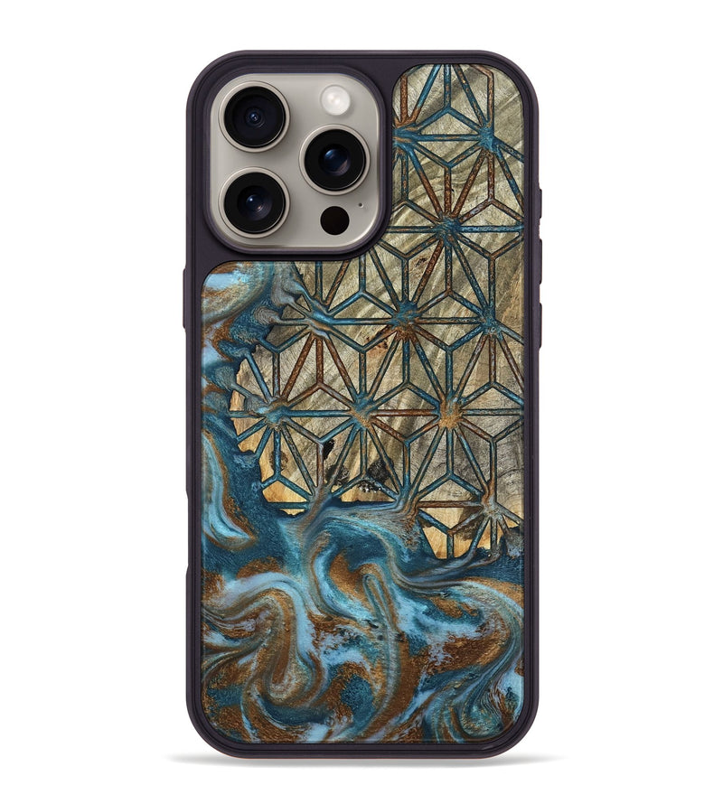 iPhone 16 Pro Max Wood Phone Case - Karyme (Pattern, 801665)