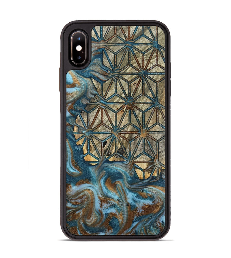 iPhone Xs Max Wood Phone Case - Karyme (Pattern, 801665)