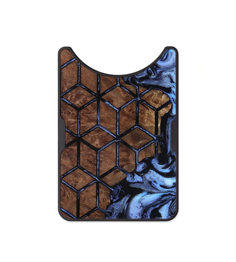 Alloy Wood Wallet - Shauna (Pattern, 801666)