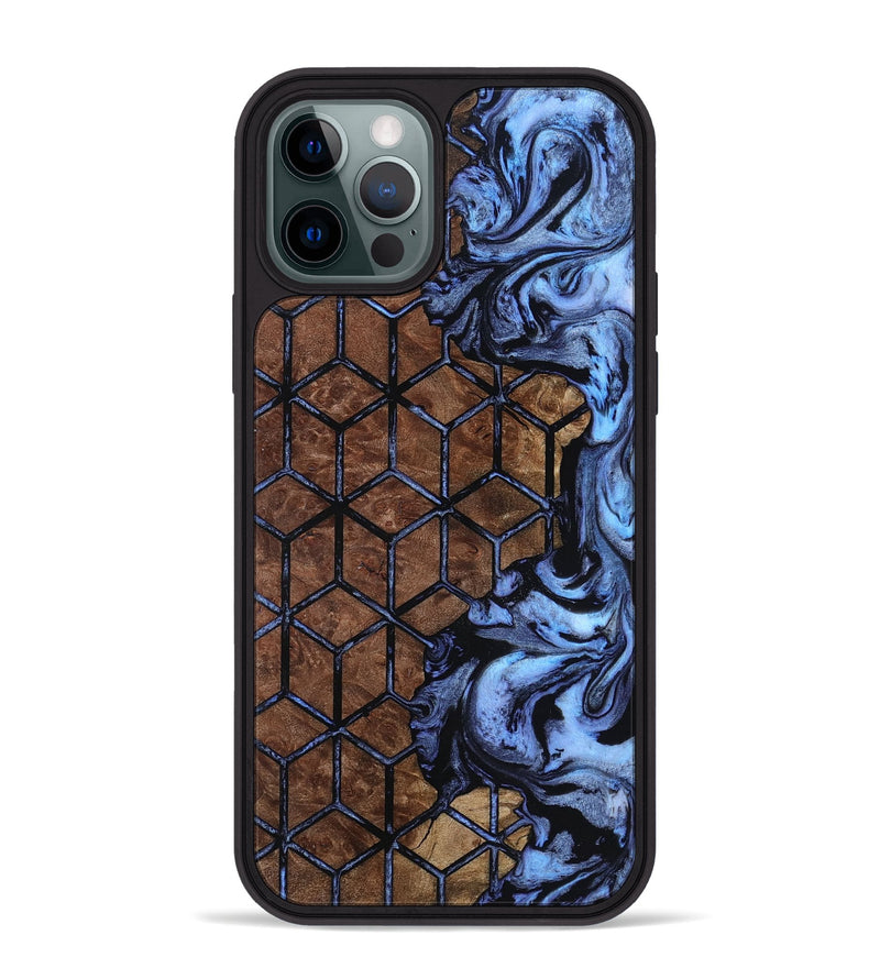 iPhone 12 Pro Max Wood Phone Case - Shauna (Pattern, 801666)