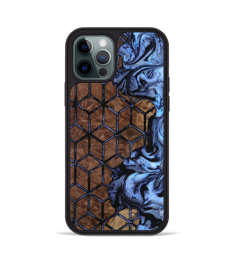 iPhone 12 Pro Wood Phone Case - Shauna (Pattern, 801666)