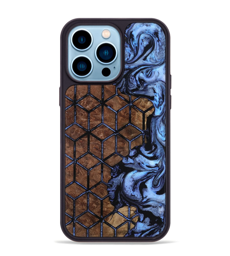 iPhone 14 Pro Max Wood Phone Case - Shauna (Pattern, 801666)