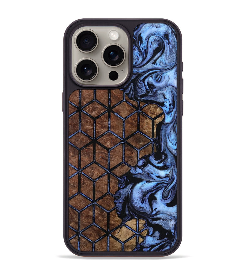 iPhone 15 Pro Max Wood Phone Case - Shauna (Pattern, 801666)