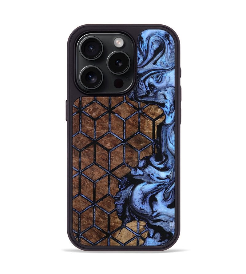iPhone 15 Pro Wood Phone Case - Shauna (Pattern, 801666)