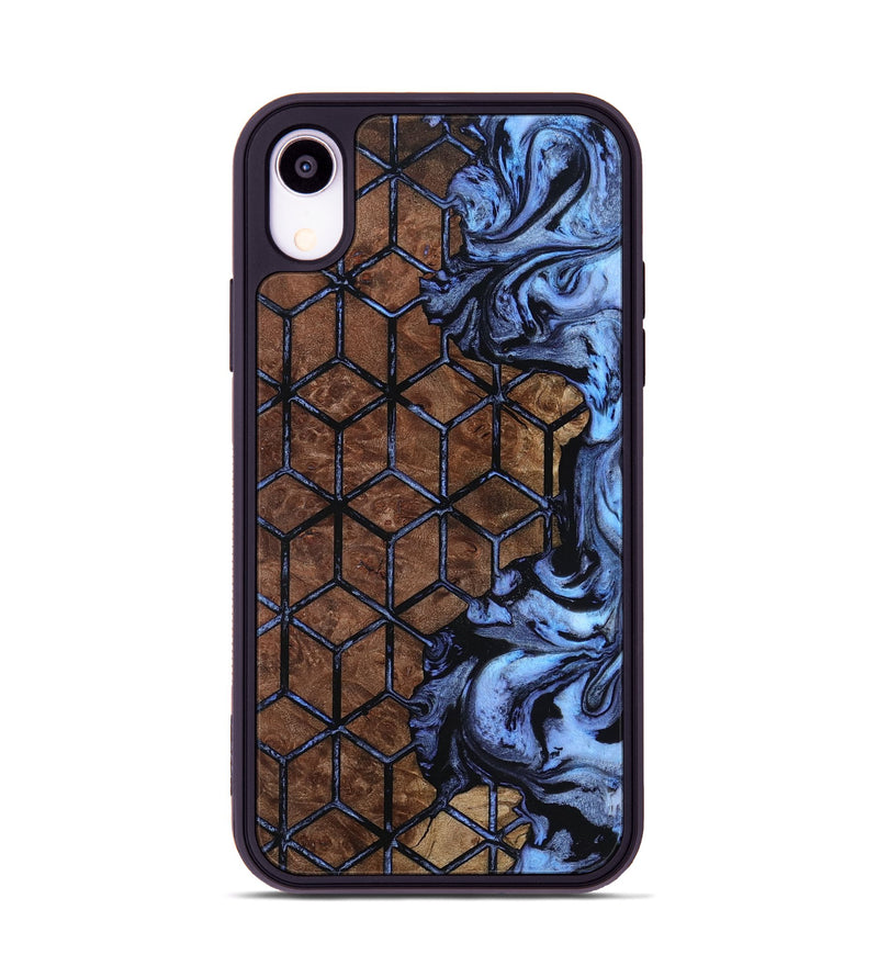 iPhone Xr Wood Phone Case - Shauna (Pattern, 801666)
