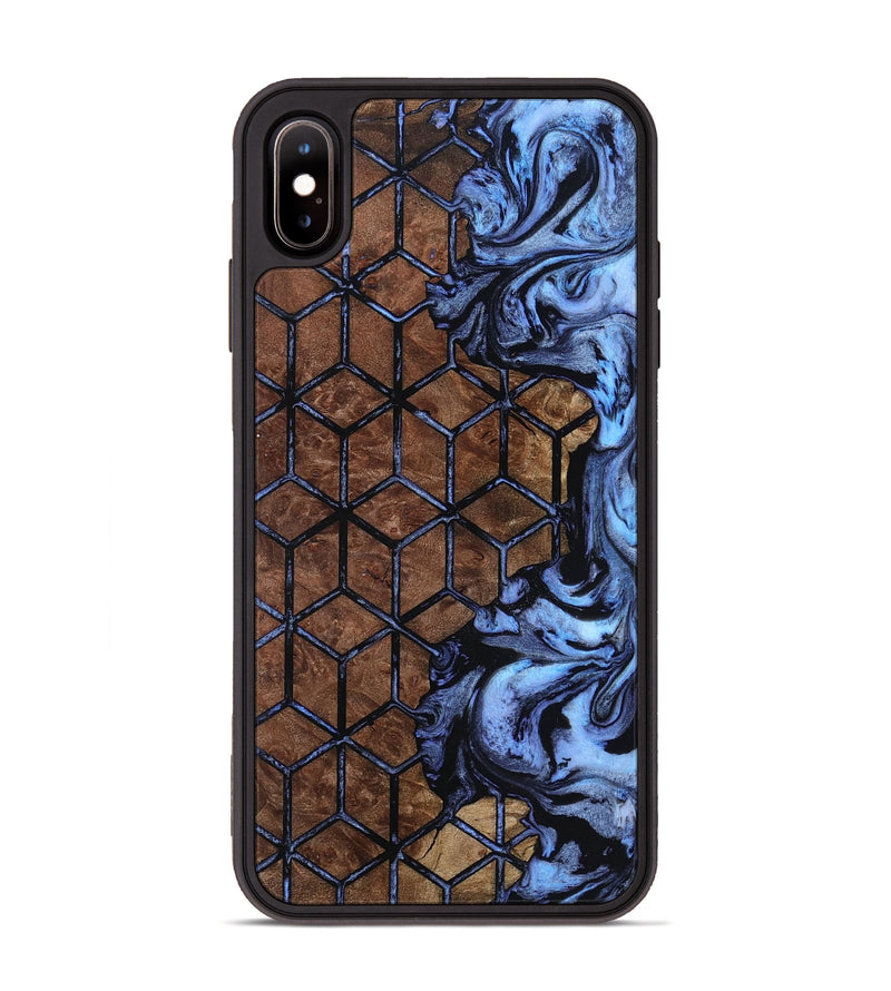 iPhone Xs Max Wood Phone Case - Shauna (Pattern, 801666)