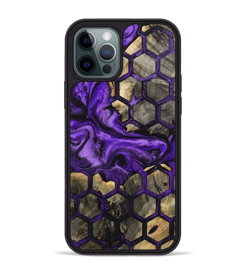 iPhone 12 Pro Max Wood Phone Case - Carla (Pattern, 801667)
