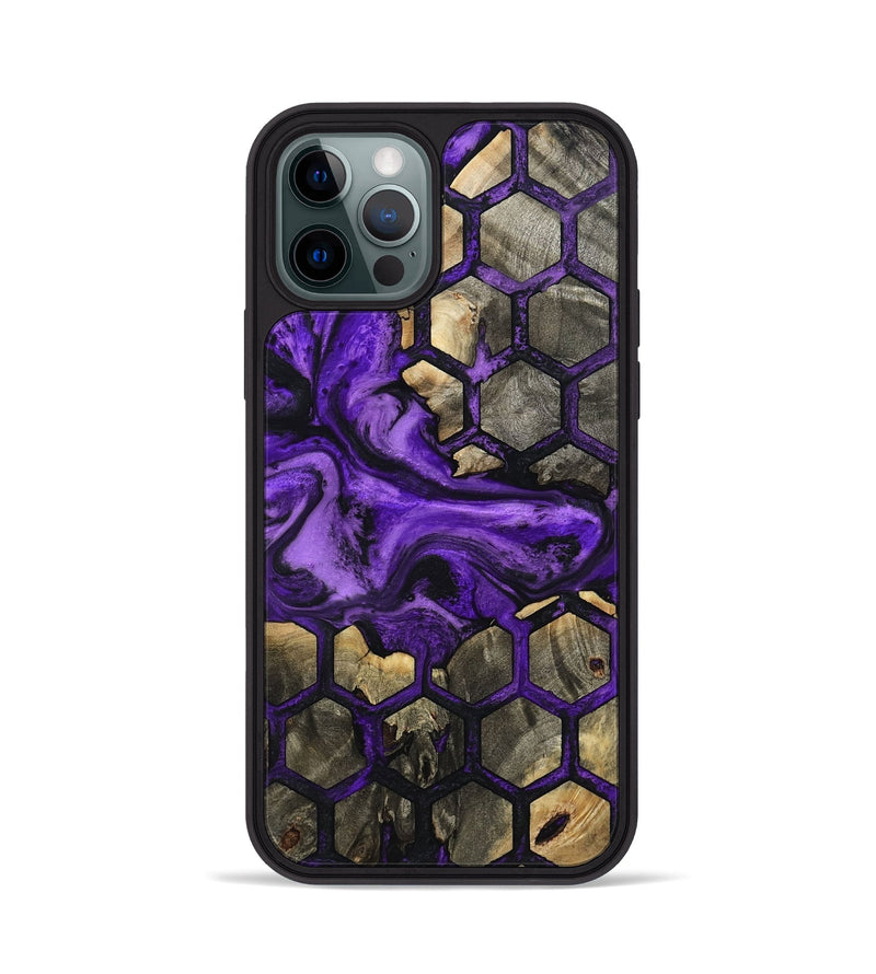 iPhone 12 Pro Wood Phone Case - Carla (Pattern, 801667)