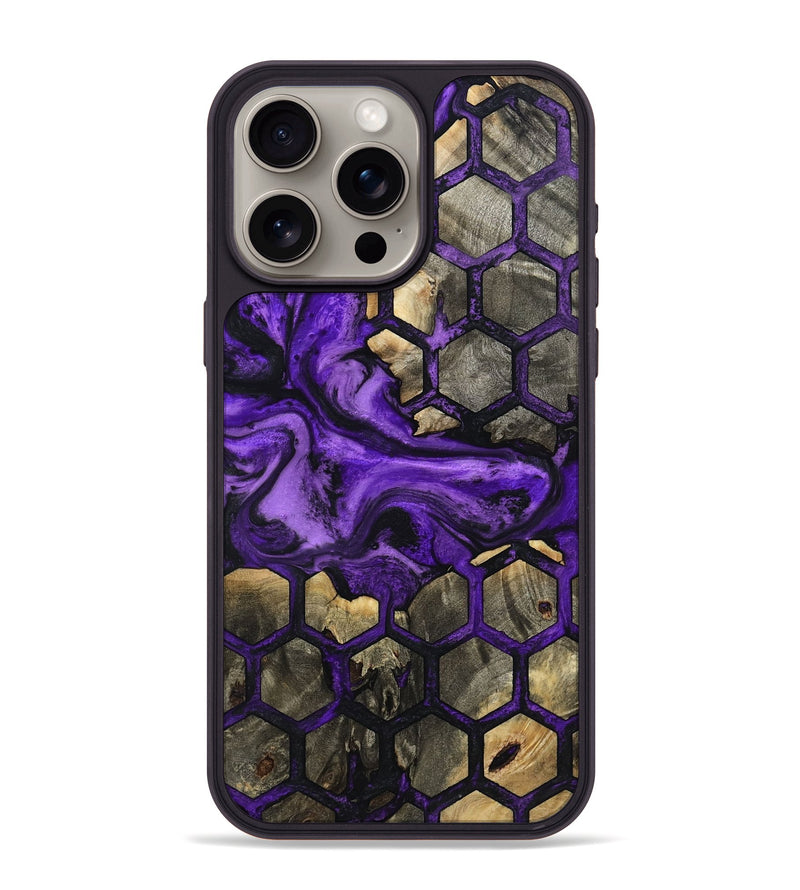 iPhone 15 Pro Max Wood Phone Case - Carla (Pattern, 801667)