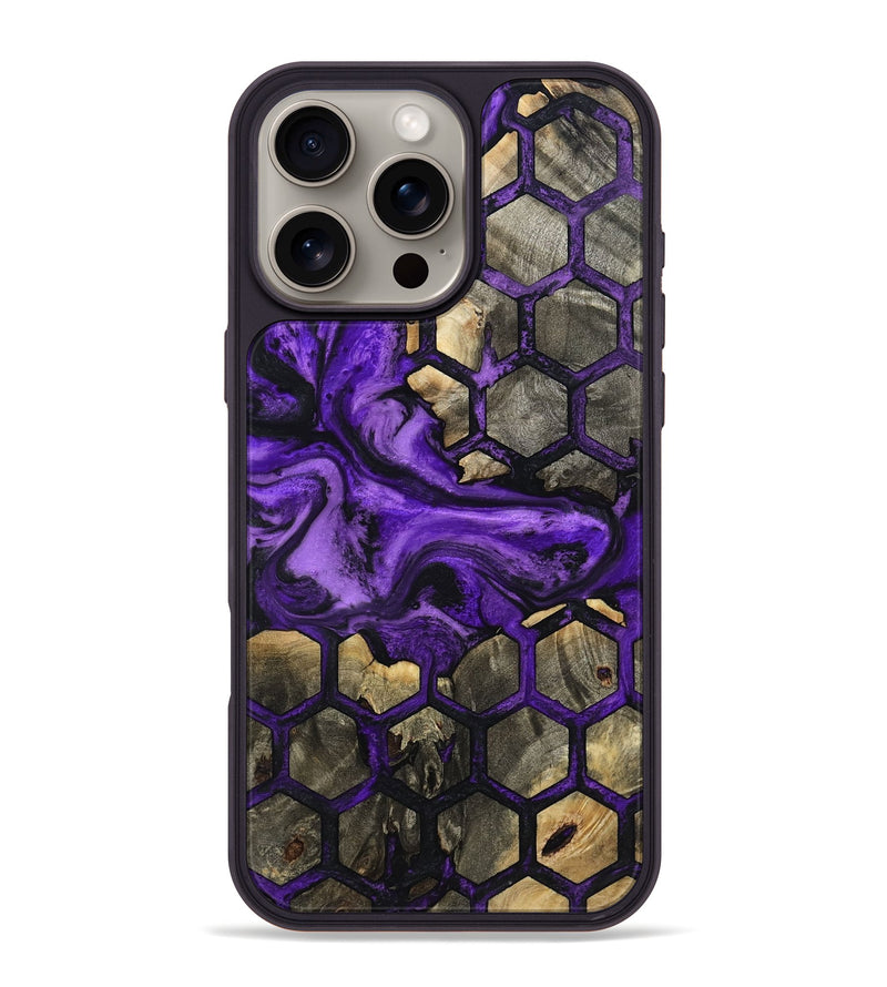 iPhone 16 Pro Max Wood Phone Case - Carla (Pattern, 801667)