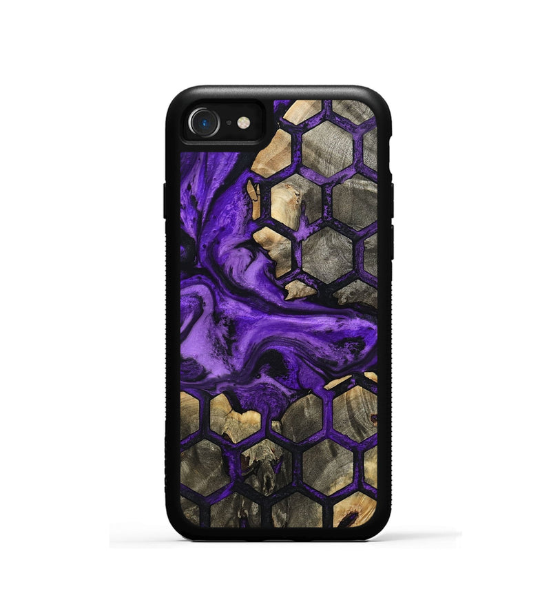 iPhone SE Wood Phone Case - Carla (Pattern, 801667)