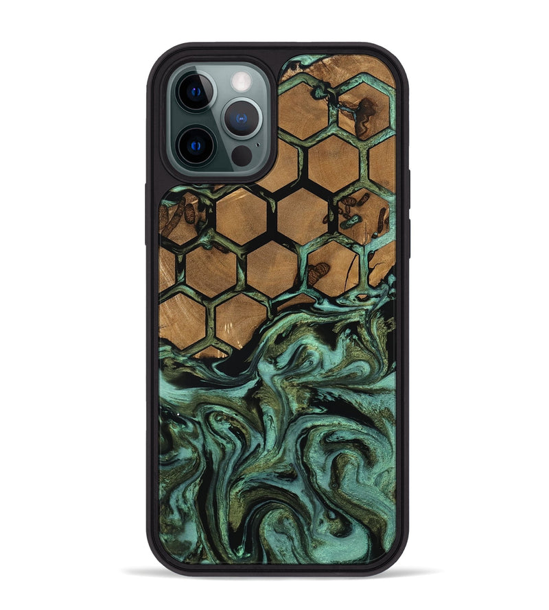 iPhone 12 Pro Max Wood Phone Case - Kyren (Pattern, 801668)