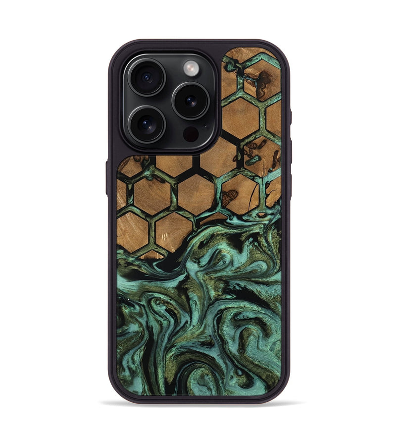 iPhone 15 Pro Wood Phone Case - Kyren (Pattern, 801668)