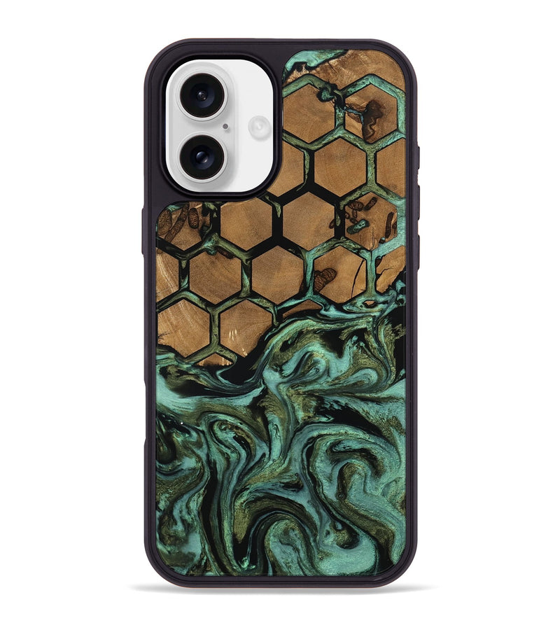 iPhone 16 Plus Wood Phone Case - Kyren (Pattern, 801668)