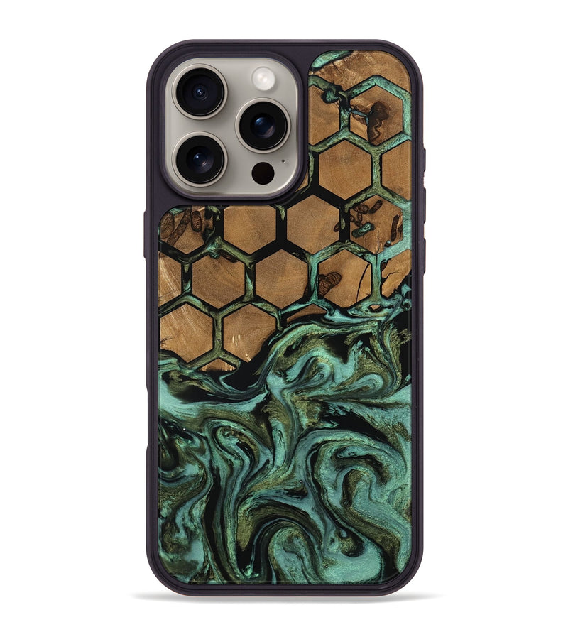 iPhone 16 Pro Max Wood Phone Case - Kyren (Pattern, 801668)