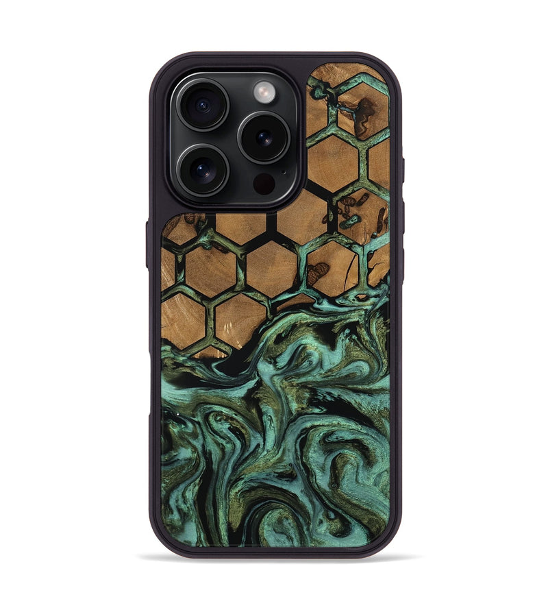 iPhone 16 Pro Wood Phone Case - Kyren (Pattern, 801668)