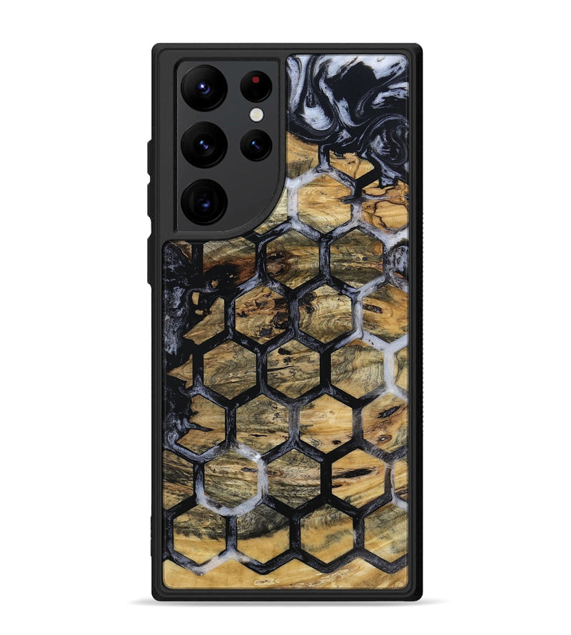 Galaxy S22 Ultra Wood Phone Case - Syble (Pattern, 801669)