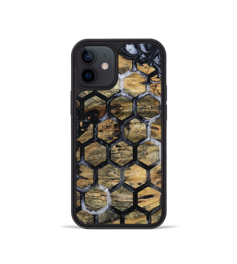 iPhone 12 mini Wood Phone Case - Syble (Pattern, 801669)