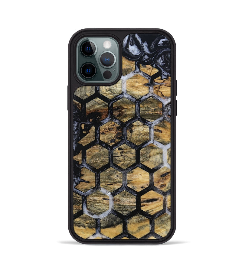 iPhone 12 Pro Wood Phone Case - Syble (Pattern, 801669)