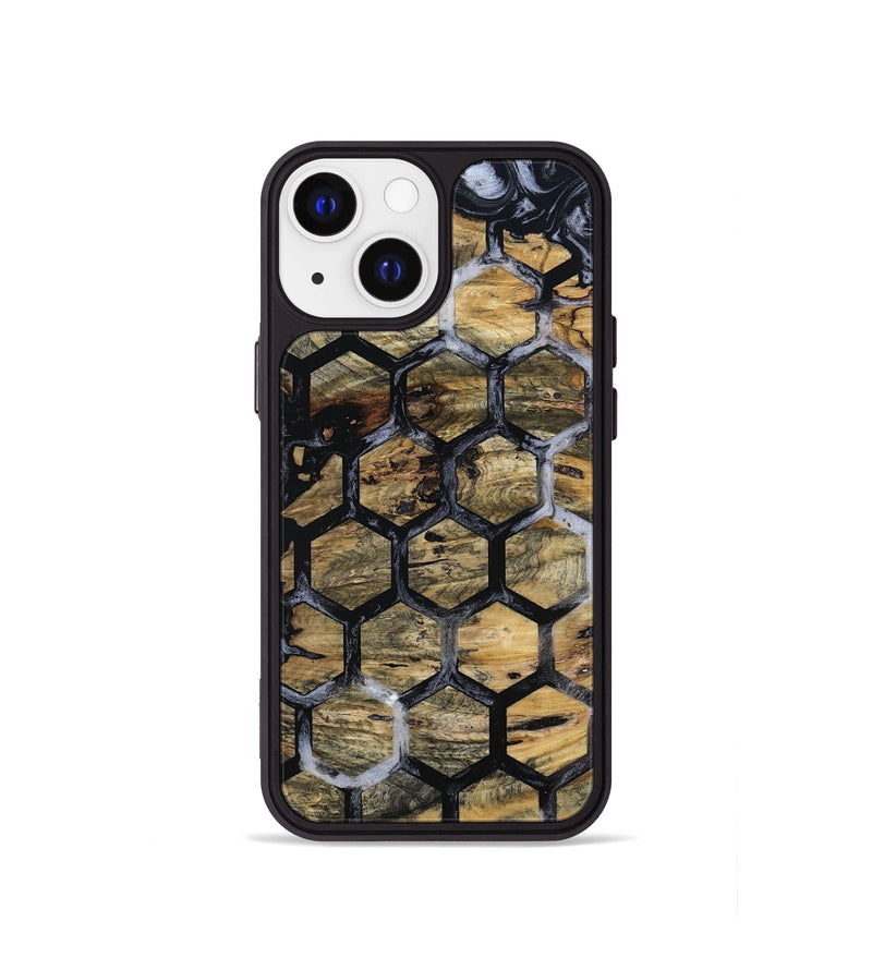 iPhone 13 mini Wood Phone Case - Syble (Pattern, 801669)