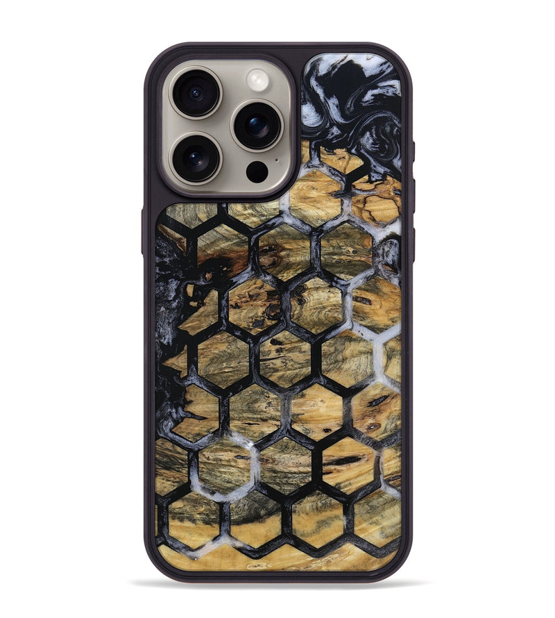 iPhone 15 Pro Max Wood Phone Case - Syble (Pattern, 801669)