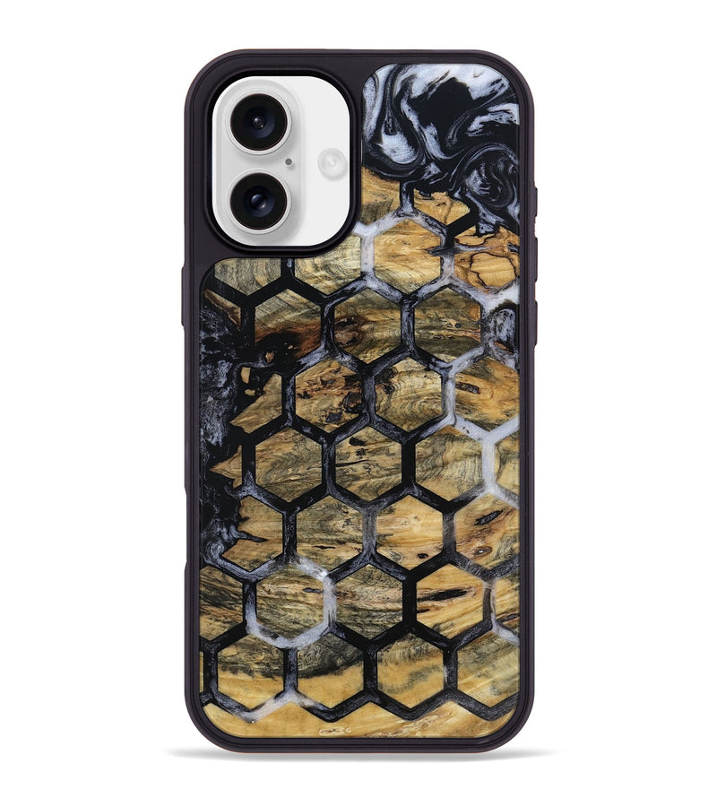 iPhone 16 Plus Wood Phone Case - Syble (Pattern, 801669)