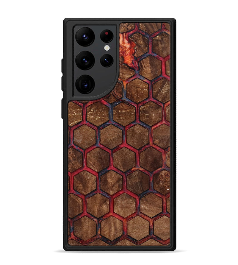 Galaxy S22 Ultra Wood Phone Case - Logan (Pattern, 801670)