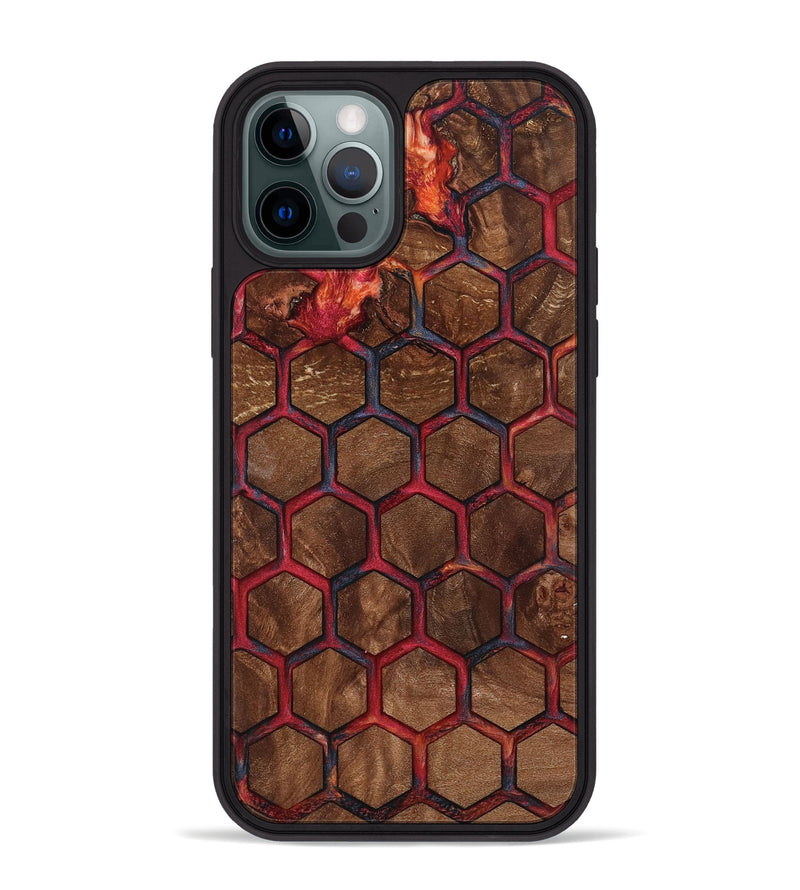 iPhone 12 Pro Max Wood Phone Case - Logan (Pattern, 801670)