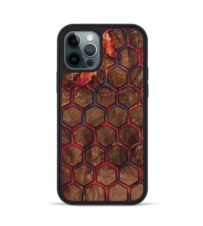 iPhone 12 Pro Wood Phone Case - Logan (Pattern, 801670)