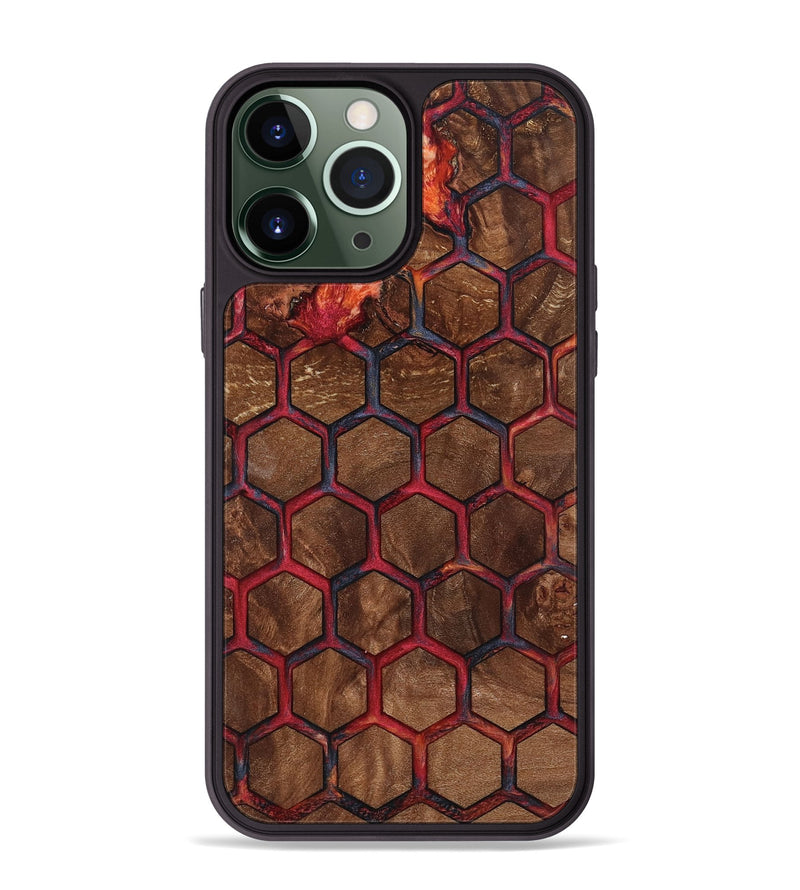 iPhone 13 Pro Max Wood Phone Case - Logan (Pattern, 801670)