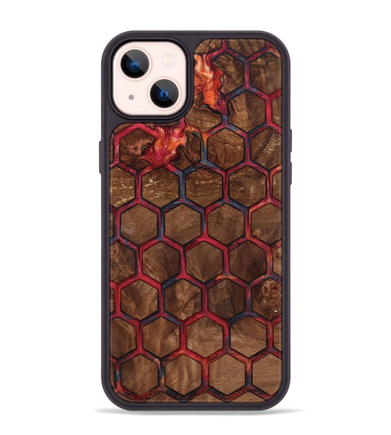iPhone 14 Plus Wood Phone Case - Logan (Pattern, 801670)