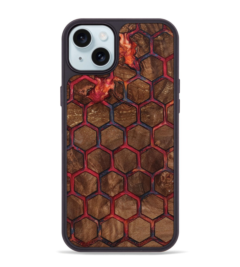 iPhone 15 Plus Wood Phone Case - Logan (Pattern, 801670)