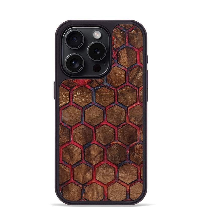 iPhone 15 Pro Wood Phone Case - Logan (Pattern, 801670)