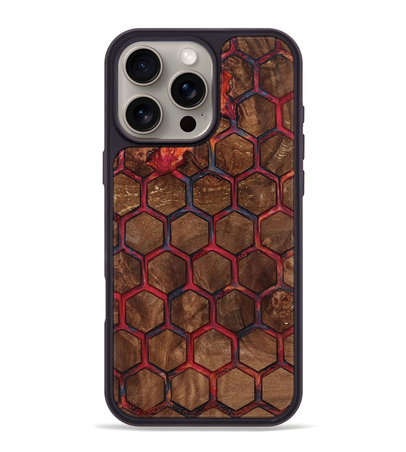 iPhone 16 Pro Max Wood Phone Case - Logan (Pattern, 801670)