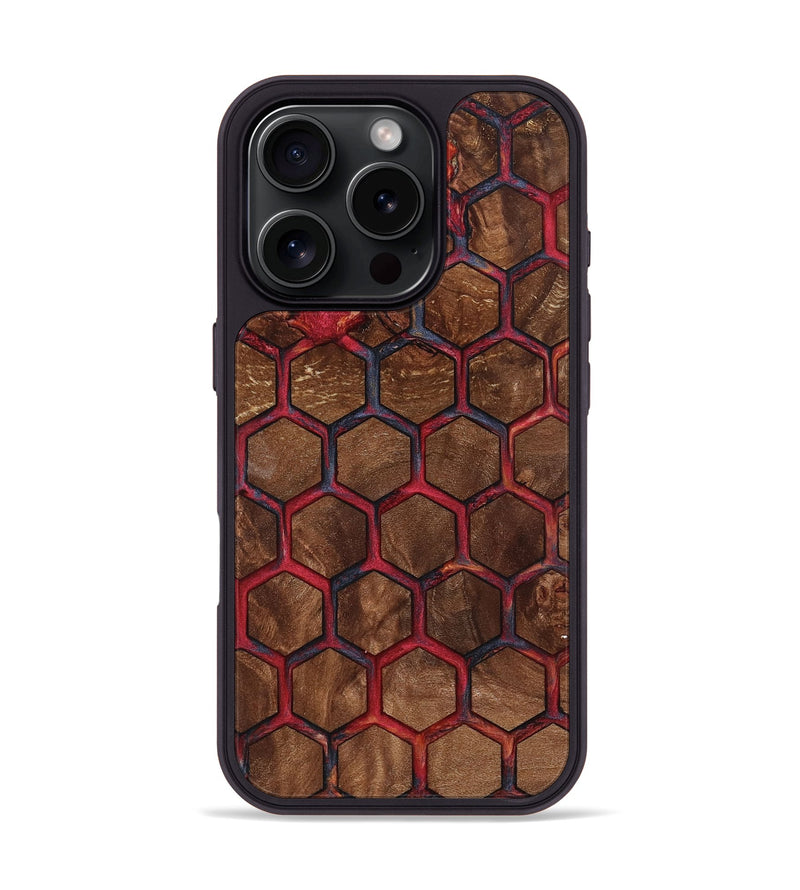 iPhone 16 Pro Wood Phone Case - Logan (Pattern, 801670)