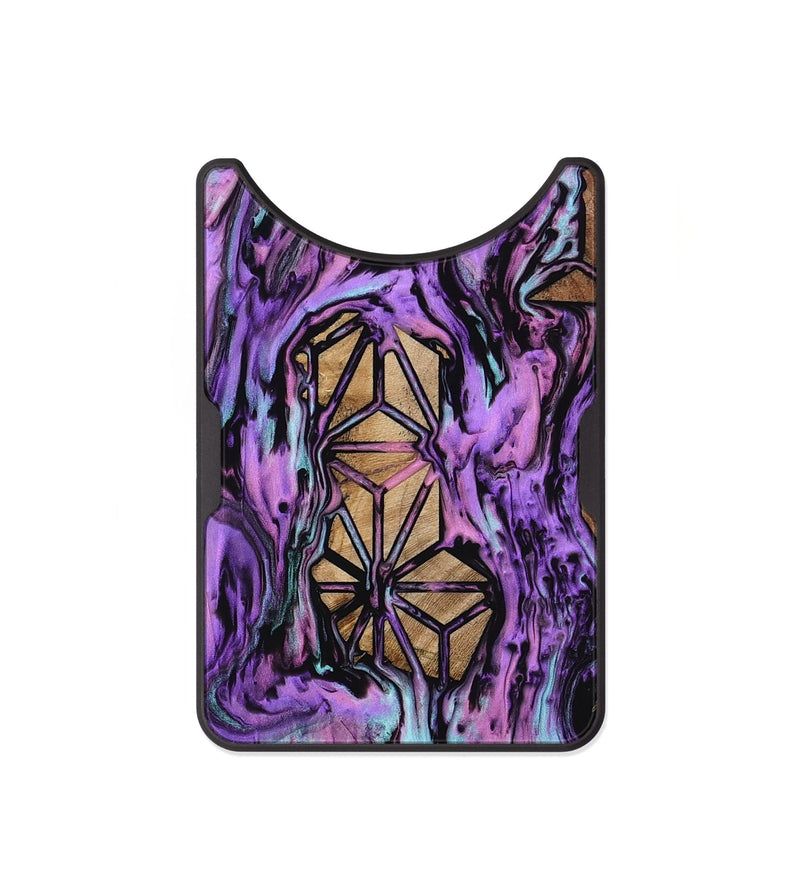 Alloy Wood Wallet - Catina (Pattern, 801671)