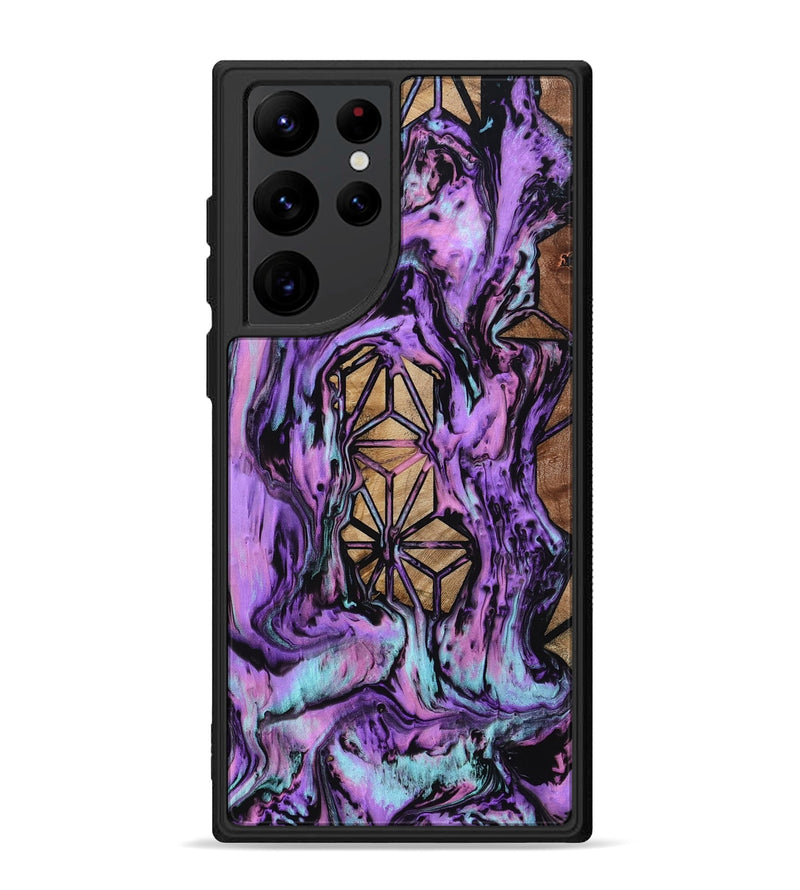 Galaxy S22 Ultra Wood Phone Case - Catina (Pattern, 801671)