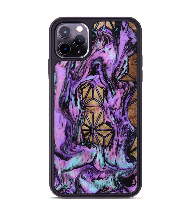 iPhone 11 Pro Max Wood Phone Case - Catina (Pattern, 801671)