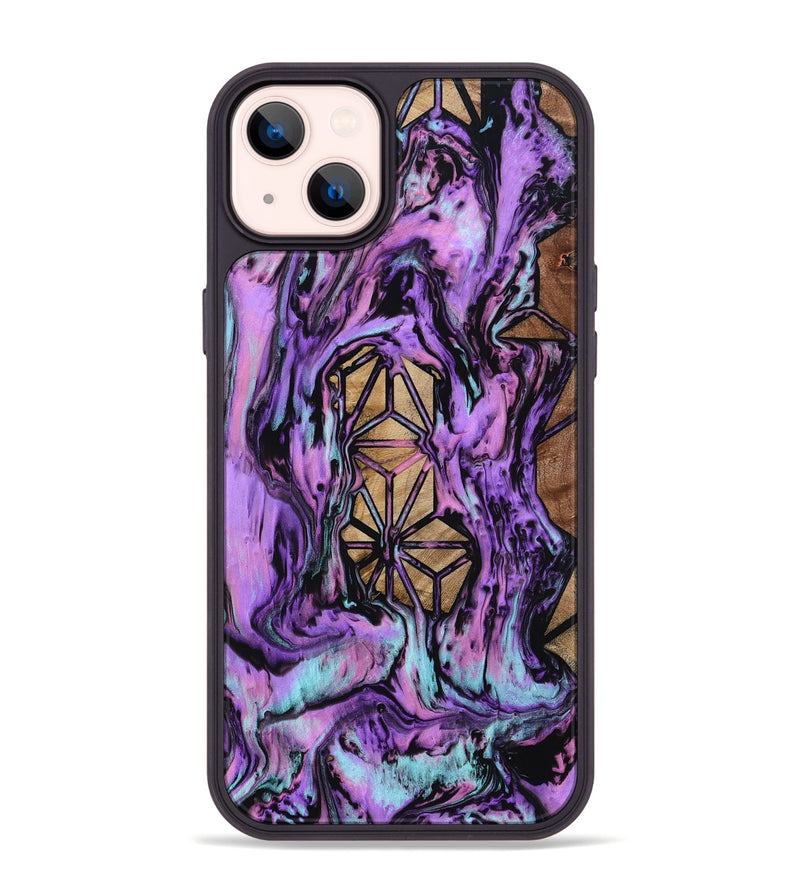 iPhone 14 Plus Wood Phone Case - Catina (Pattern, 801671)