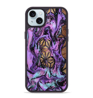 iPhone 15 Plus Wood Phone Case - Catina (Pattern, 801671)