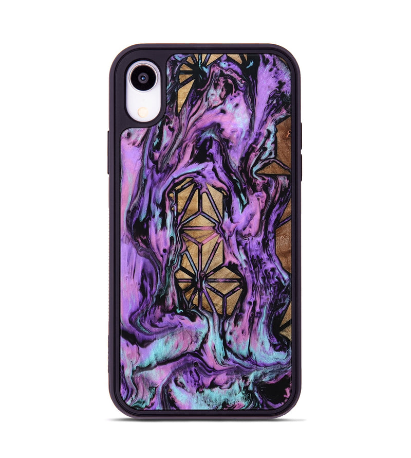 iPhone Xr Wood Phone Case - Catina (Pattern, 801671)