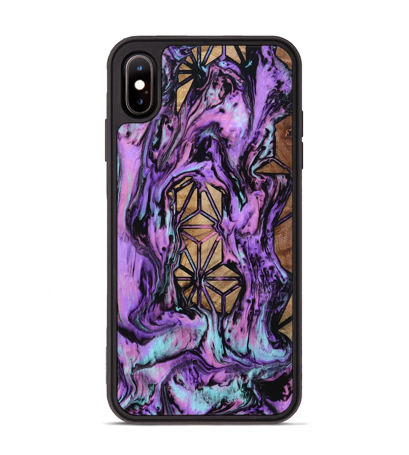iPhone Xs Max Wood Phone Case - Catina (Pattern, 801671)