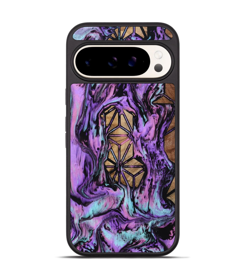 Pixel 9 Pro Wood Phone Case - Catina (Pattern, 801671)