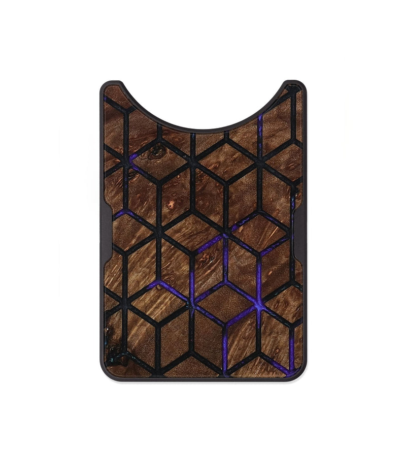 Alloy Wood Wallet - Cher (Pattern, 801672)