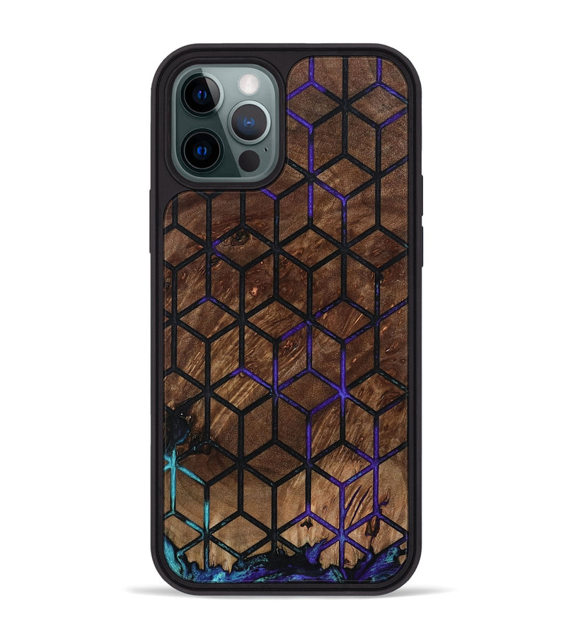 iPhone 12 Pro Max Wood Phone Case - Cher (Pattern, 801672)