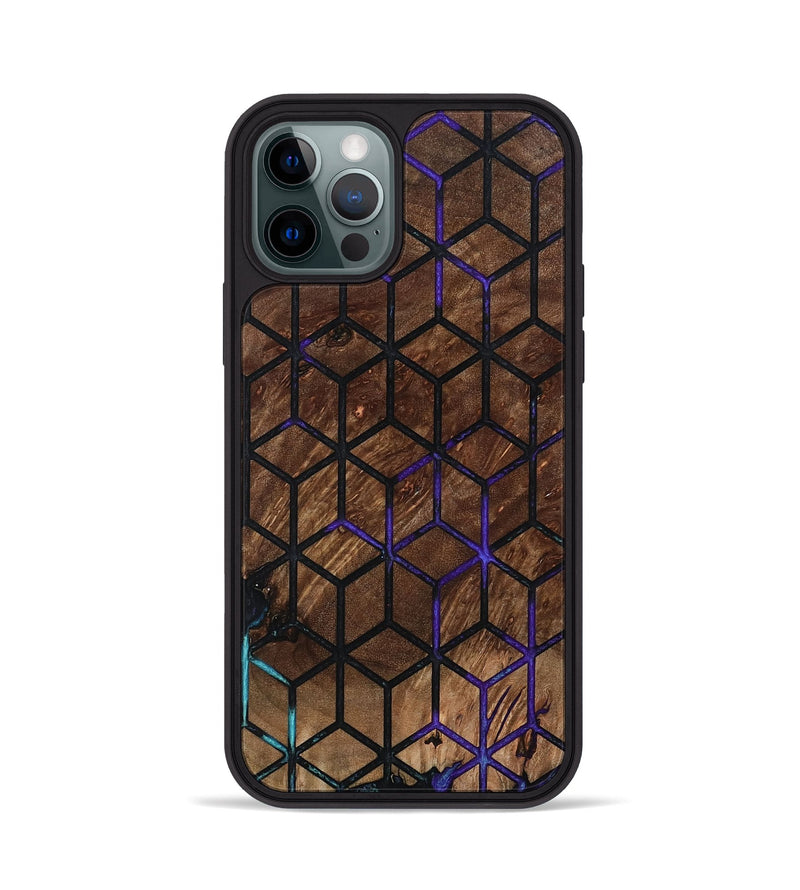 iPhone 12 Pro Wood Phone Case - Cher (Pattern, 801672)