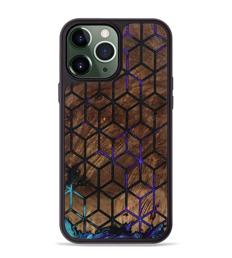 iPhone 13 Pro Max Wood Phone Case - Cher (Pattern, 801672)