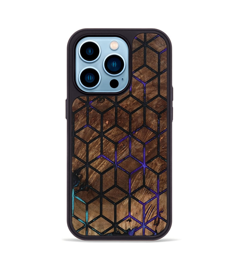 iPhone 14 Pro Wood Phone Case - Cher (Pattern, 801672)