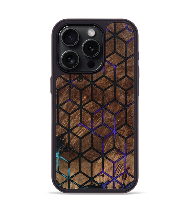 iPhone 15 Pro Wood Phone Case - Cher (Pattern, 801672)